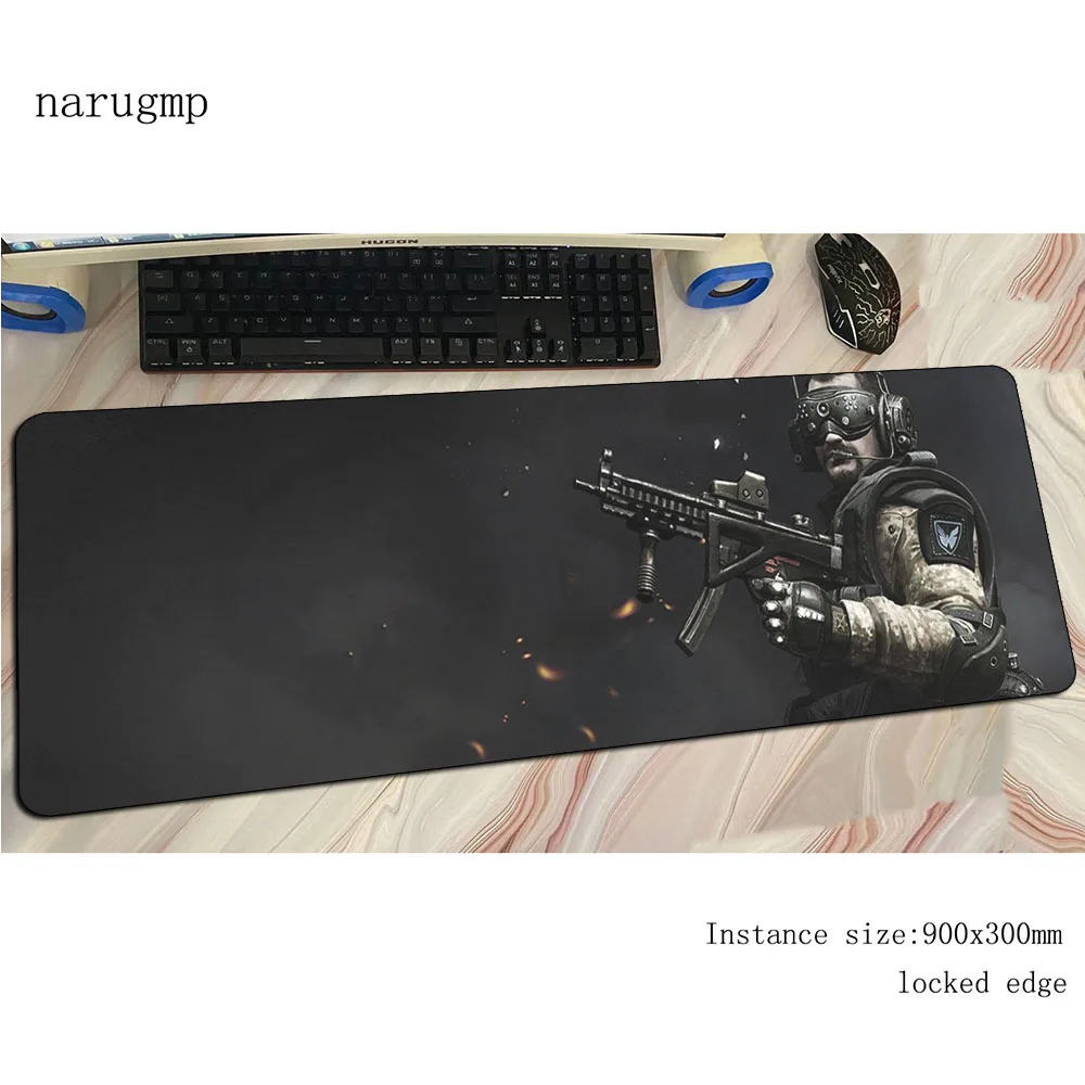 Коврик для мыши warface игровой коврик с подставкой на запястье большой геймерский