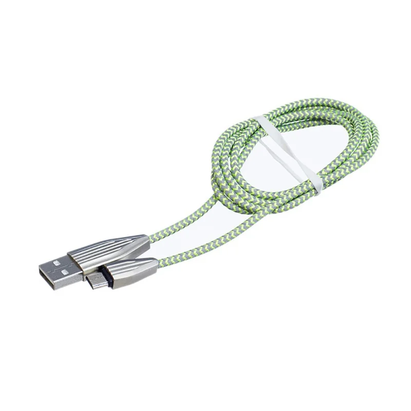 

Design for Android Data Line Diamond Reflective Black Red Color Cable Line