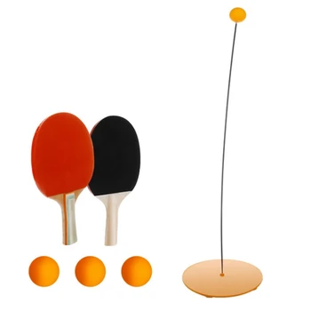 

Table Tennis Trainer Elastic Flexible Shaft Table Tennis Single Double Training Vision Home Fitness Children's Toys