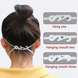 Salvaorejas de silicona antideslizantes para Mascarillas, ajustable, gancho de extensión, soporte de hebilla, envío directo, 10/20 Uds.