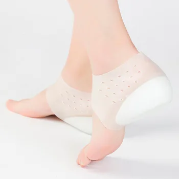 

Invisible inner heightening silica gel insole universal bionic heel sleeve heightening for men and women