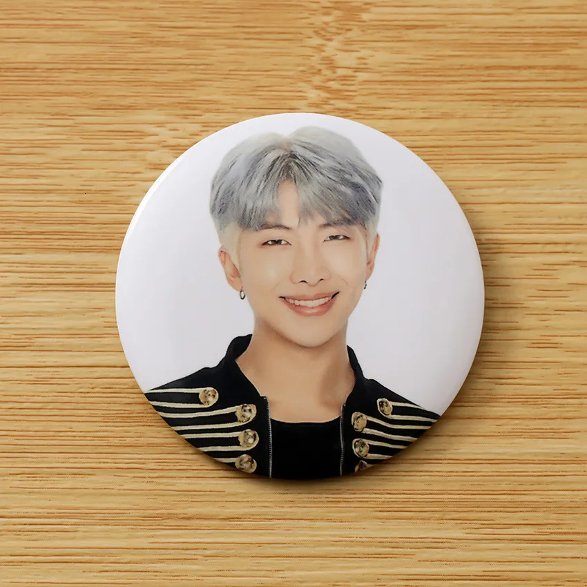 Kpop bangtan boys badge 5th MUSTER альбом фото Корейский KPOP Канцелярский набор Новое поступление - Цвет: RM