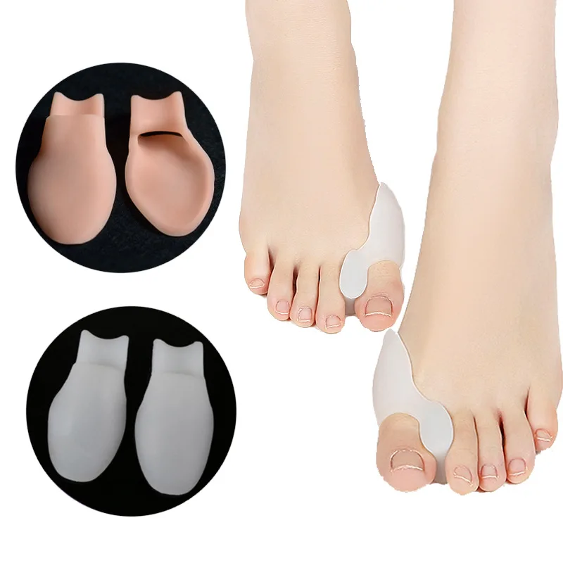 

Silica Gel Hallux Valgus Toe Separator Big Toe hu li tao Bunion Pain hu li tao Toe Sleeve