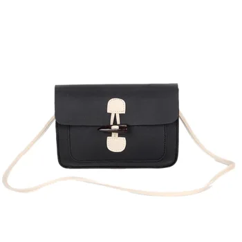 

Women Lady Girl Shoulder Crossbody Bag PU Buckle Portable Fashion For Mobile Phone Money Card H66