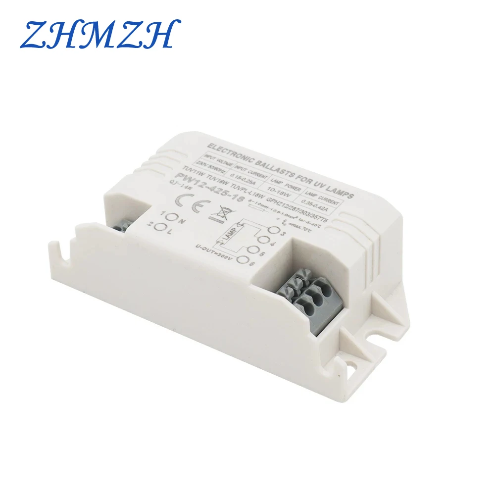 4-18W Universal Electronic Ballasts For UV Lamp Ultraviolet Germicidal Disinfection Lamp UVC Sterilizing Lights 220V electronic ballast