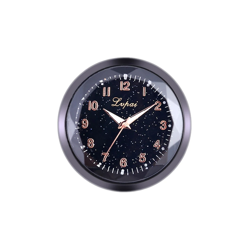 

Practical Sticker Auto Decoration Universal Car Clock Interior Digital Styling Electronic Meter Self Adhesive Accessories Mini