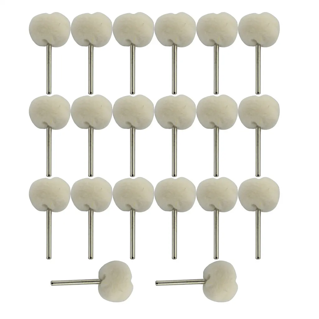 

20pcs Polishing Wheel Buffing Pad Brush For Rotary Polish Drill Bit