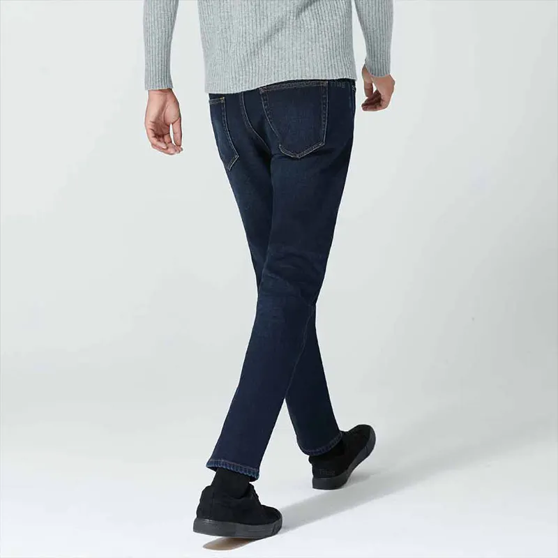 Xiaomi Mijia volcanic rock composite velvet fever jeans wear fast heat fiber heat storage warm soft