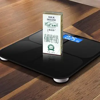 

Black Tempered Glass Weighing Scale Digital Scales Accurate Home Coffee Roast Premium Accessories Weight Balance Dining Scale