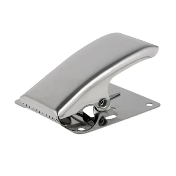 

Silver Stainless Steel Fillet Clamp Fish Tail Clip Fillet Fishing Tools Clamp For Cleaning Fillet Fishing Tackle