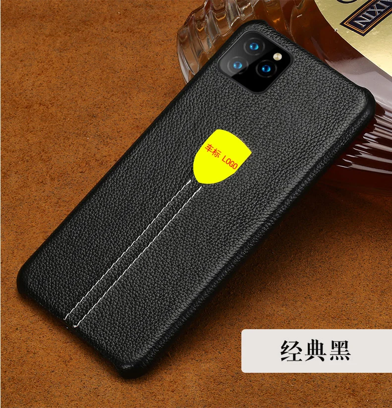 Новая натуральная кожа ручной работы Porsche анти-осень телефон móvel чехол для iPhone 8 6 6S 6plus 7 7 8 plus x xs max 11 Pro Max чехол