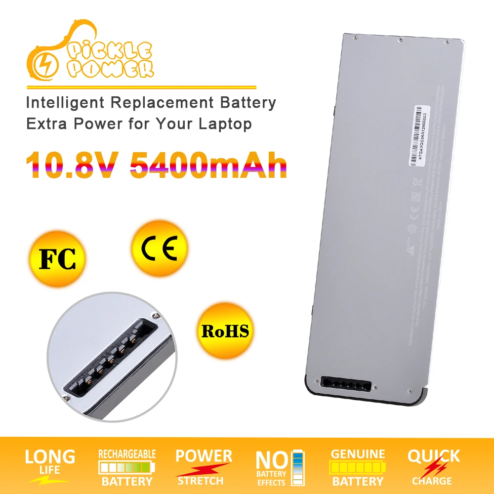 A1280 Laptop Battery for Apple MacBook 13&quot A1278 (2008 Version) MB466LL/A MB466 MB771LLA MB771 | Компьютеры и офис