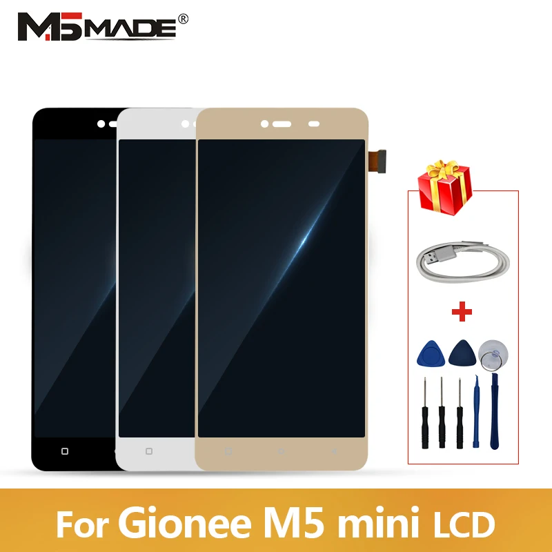 

AAA Quality For Gionee M5 Mini LCD Display Touch Screen Mobile Phone Replacement Parts For Gionee Marathon M5 Mini Display