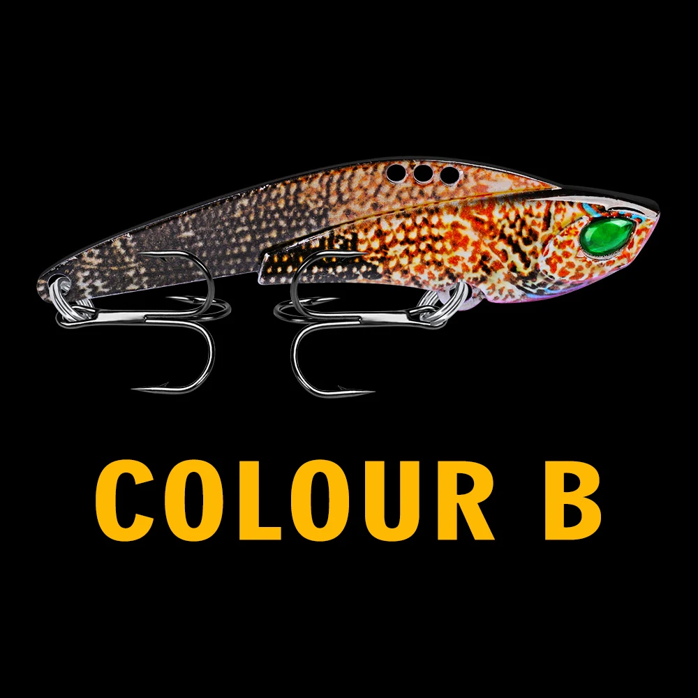 1 шт. Proberos 12-22 г VIB приманка для рыбалки карандаш 6 цветов рыболовные снасти 6-7,7 см длина рыболовная приманка Новинка Топ DW1154 - Цвет: Color B