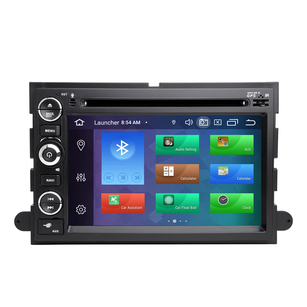 DSP IPS Android 9 Car DVD Multimedia Player For Ford F150 F250 F350 F450 Mustang Fusion Explorer Ed