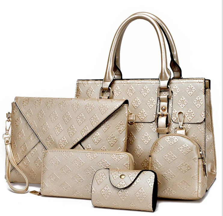 

Manufacturers Direct Selling 2018 New Style Rhombus Picture Assortments Europe And America Middle-aged Mom Bag Women's Versitile