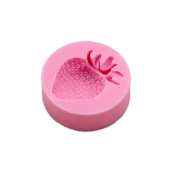

Large Size Strawberry Baking Tools Soft Silicone Cake Fondant Molds Chocolate Biscuit Mold