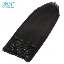 BHF Full Head Clip in Human Hair Extensions 160g to 280g Natural Human Hair Remy Hair Clip Ins