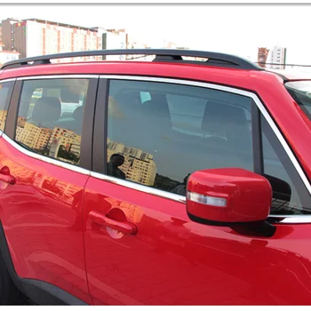 

stainless steel car window trims for Jeep Renegade 2014 2015 2016 2017 2018