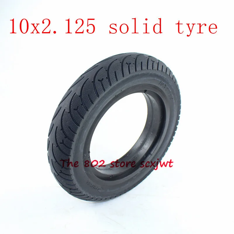 10x2.125 Solid Tyre 10*2.125 Tubeless Tire Explosion proof wear resistance Electric Scooter Tires for Parts | Автомобили и