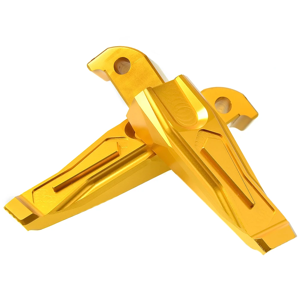 Новые CNC алюминиевые мотоциклетные складные Задние подножки опоры для ног Пассажирские подножки для YAMAHA XP 500 XP500