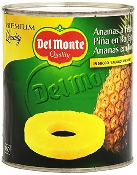 

Del Monte - Piña en rodajas - en jugo - 510 g
