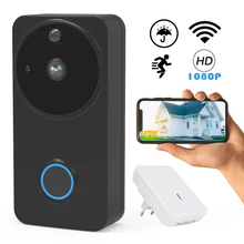 CTVMAN Wifi Video puerta teléfono IP seguridad intercomunicador para el hogar vídeos digitales puerta campana cámara dos vías Audio inteligente timbre inalámbrico(China)