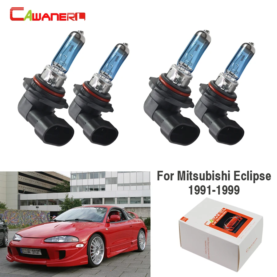 

Галогенная лампа Cawanerl для Mitsubishi Eclipse 2-дверная, 1991-1999, 100 Вт, 12 В, 4 шт.