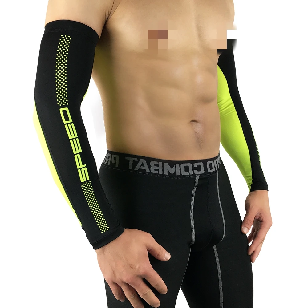 

Arm Sleeves Cycling Sports Sleeve Sun UV Protection Breathable Basketball Sleeves Cooling Warmer Running Fishing Elbow Pad 2Pcs