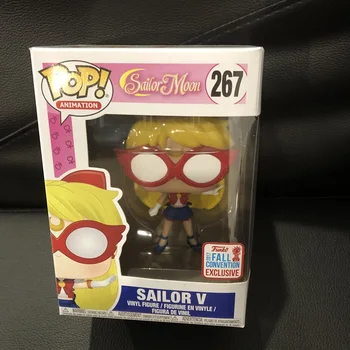 

2017 NYCC Exclusive Funko pop Official Animation Sailor Moon - Sailor V #267 Vinyl Action Figure Collectible Model Toy