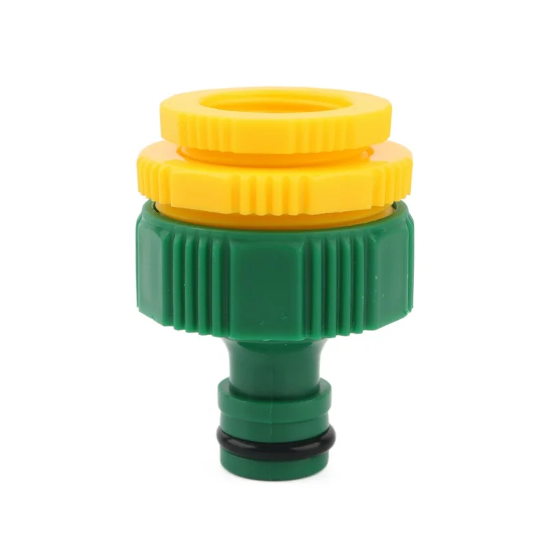 Garden Quick Coupling 2Pcs Plastic 1/2 3/4 1 Inch Male/Female Thread Irrigation Faucet Water Tap Connector Adapter