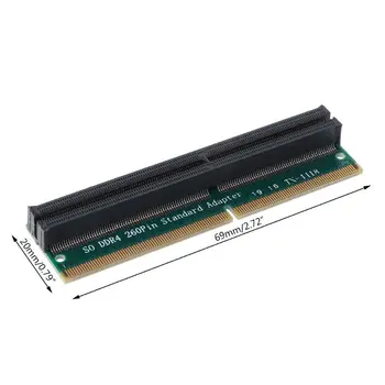 

SO-DIMM 260Pin DDR4 Memory Test Protection Adapter Card for SO DDR4 Memory PC Computer Accessories