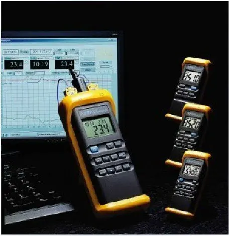 

APPA 55II (RS-232) Datalogger Thermometers (Waveform Display with Peak Values)