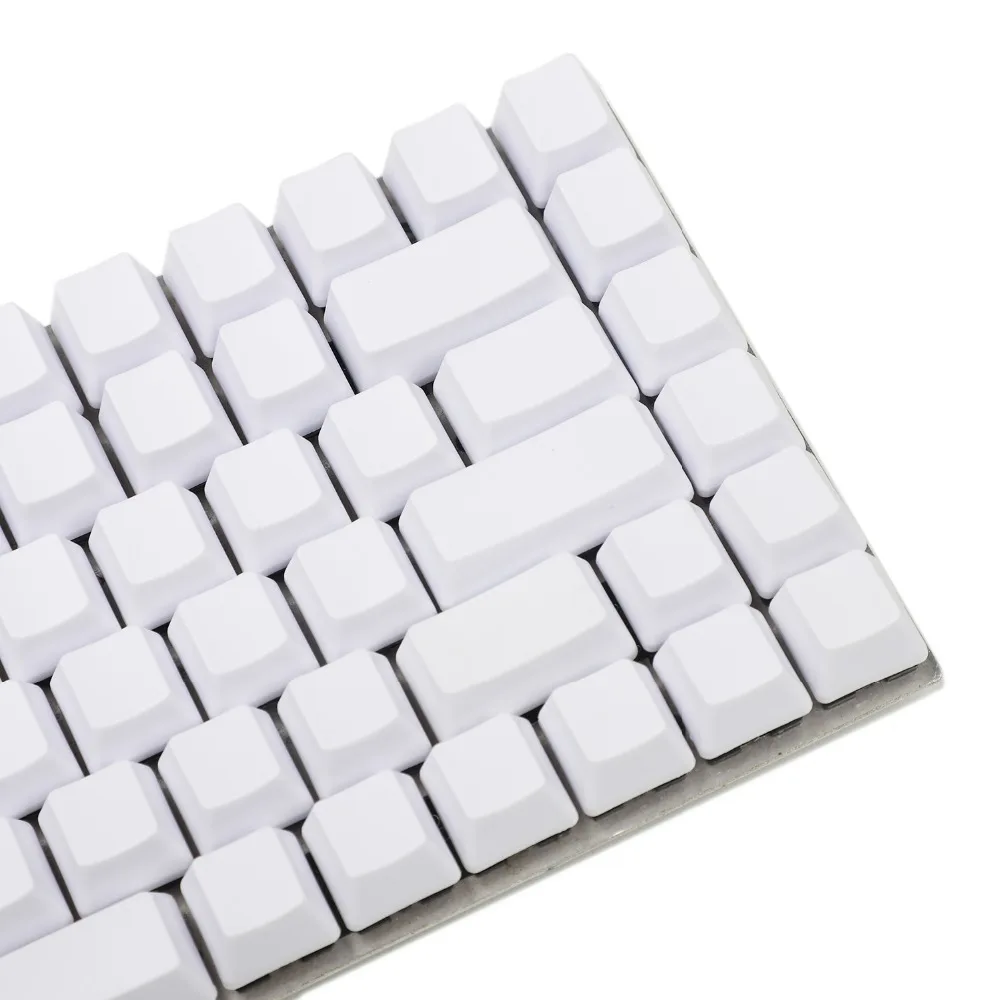 oem keycap pbt grosso em branco teclas de teclado mecânico keycool laptop