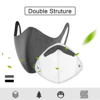 

2020 Dustproof Mask Outdoor Sports Breathable Facial Mask Washable Reusable Cycling Mask Unisex Hiking Anti-fog Anti-particle
