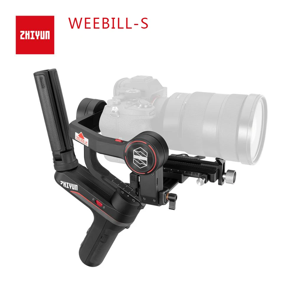 

ZHIYUN Weebill S 3-Axis Image Transmission Stabilizer Mirrorless Camera Handheld Gimbal Stabilizer for Canon Nikon Sony Camera
