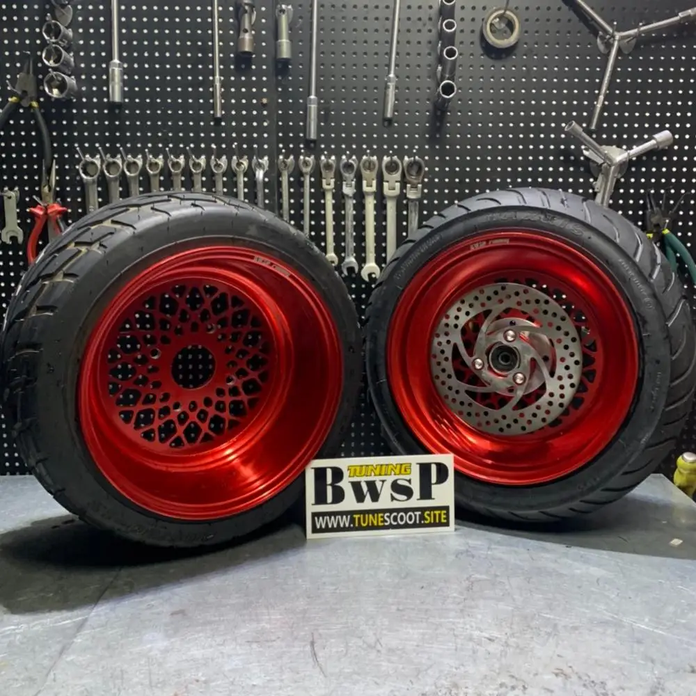 Fatty wheels set for RUCKUS ZOOMER tuning rims tires by BWSP racing