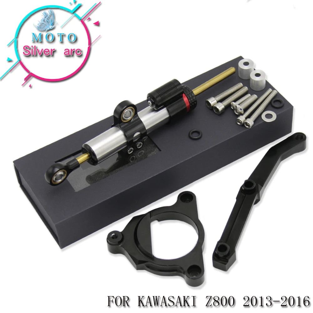 

The New CNC Motorcycle Adjustable Steering Damper Stabilizer FOR KAWASAKI Z800 Z800 2013 2014 2015 2016