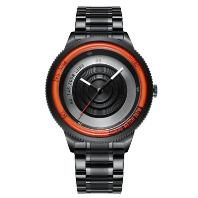 

2019 luxury Sports Watches For Mens Watches Top Brand Luxury Waterproof Fashion Male Clock Black Watch Steel Saat Reloj Hombre