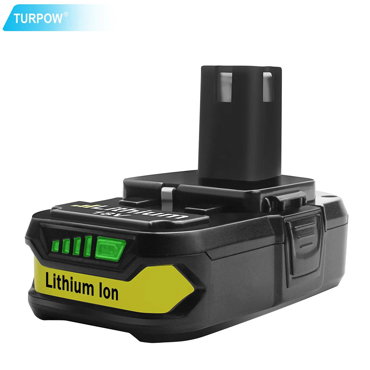 Литий ионный перезаряжаемый аккумулятор Turpow для Ryobi 18 в 3000 мАч P107 сменный RB18L25 P100