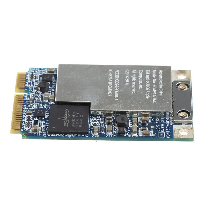 2.4G + 5G 270M Wifi Wireless Mini Pci-E Card Per Apple Macbook Bcm94321Mc 661-3874