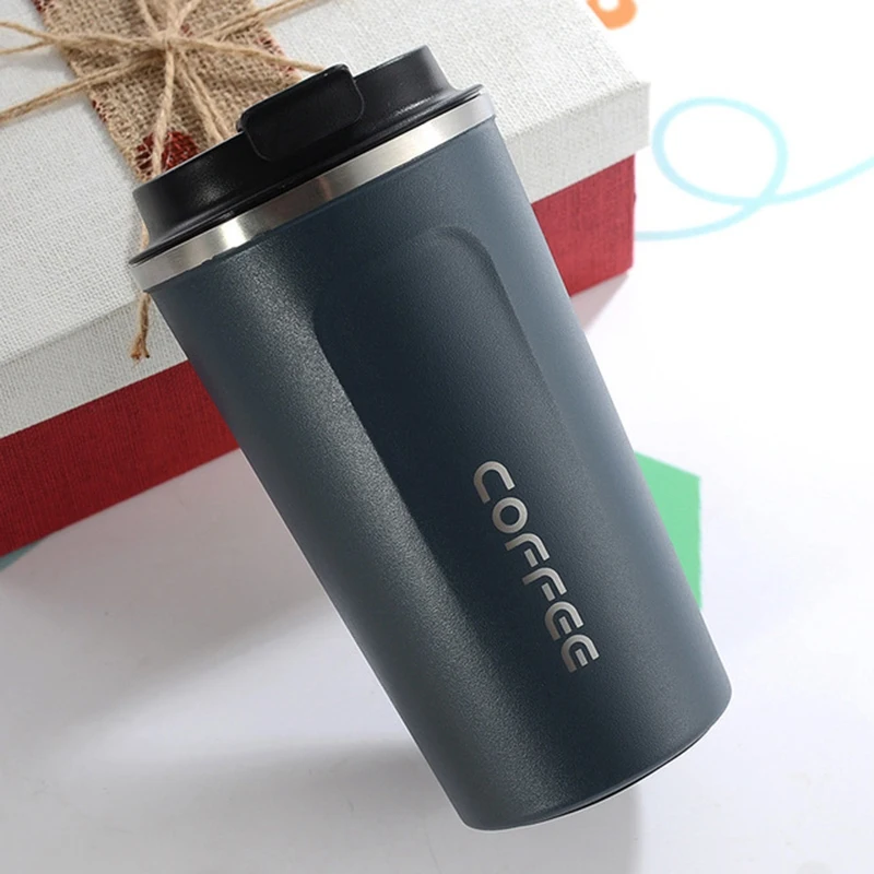 Heat Preservation Coffee Mug Stainless Steel Travel Portable Mug Coffee Milk Cup Vaccum Flasks