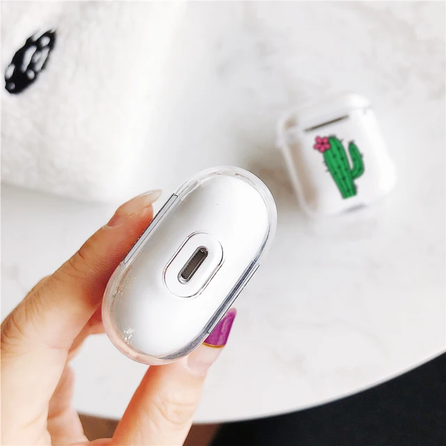 Cute Transparent Hard PC Protective Cover for AirPods Pro 3