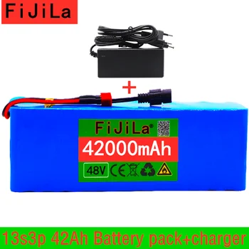 

48v lithium ion battery 48v 42Ah 1000w 13S3P Lithium ion Battery Pack For 54.6v E-bike Electric bicycle Scooter with BMS+charger