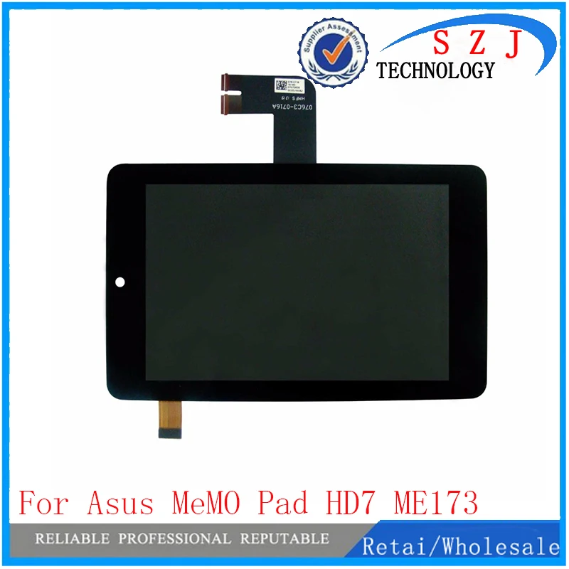 Новый 7 дюймовый ЖК дисплей для Asus MeMO Pad HD7 ME173 ME173X K00B (ЖК LG Edition) панель с сенсорным
