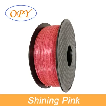 

Shining Pla Monofilament Shine Solid Glitter Gold Silver Blue Pink Welding Winding Reel Wire Line Tolerance 0.05Mm Biodegradable