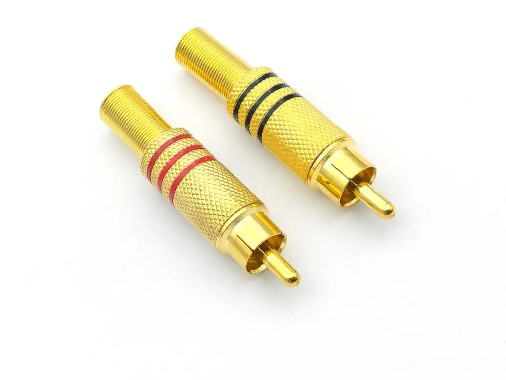 1000 шт. Штекерный аудиокабель с разъемом RCA адаптер для пайки|adapter connector|adapter audio