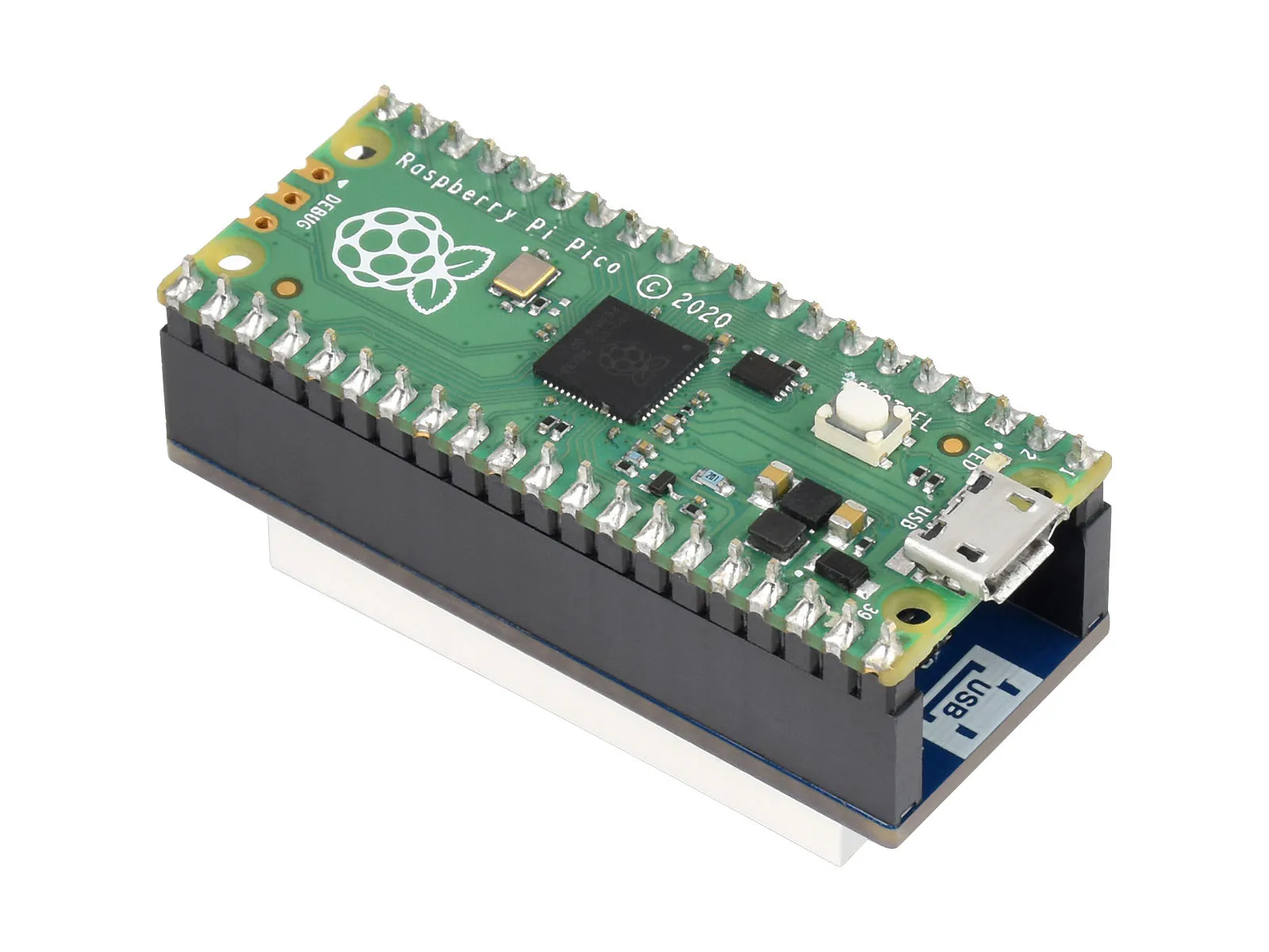 Pico-8SEG-LED,4 ڸ 8 ׸Ʈ ÷ ,   Pico, SPI ȣȯ