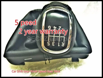 

GOOD shipping For New 6 Speed Car Manual Gear Shift Knob With Leather Boot 3T0711113B for SKODA SUPERB frame is gift