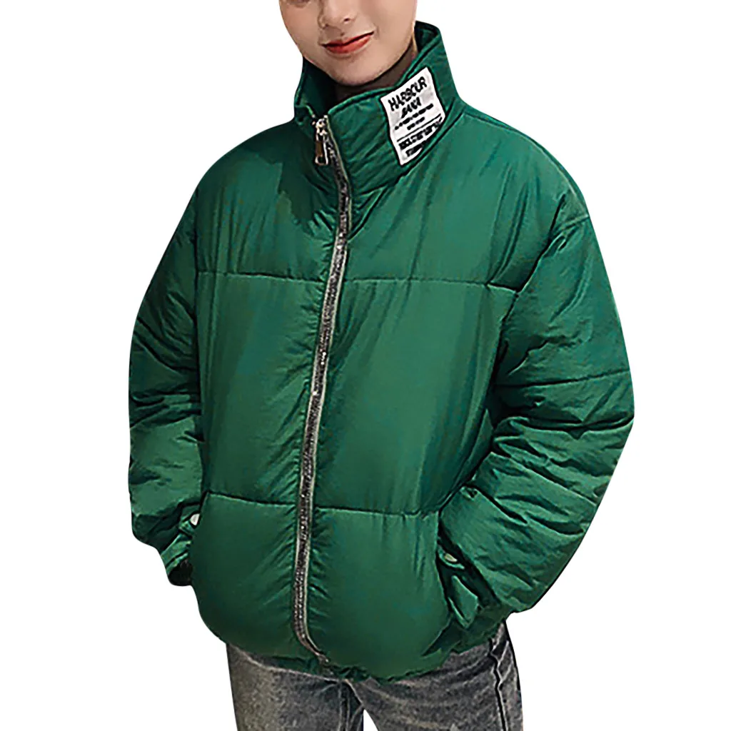 Длинные парки зимняя куртка женская с капюшоном ветрозащитная военная одежда женское большое карманное Утепленное зимнее пальто для женщин# J30 - Цвет: Зеленый